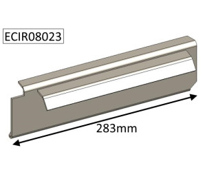 ECIR08023 Parkray Side Plate, Left hand  |  Aspect 8 (Non Eco)